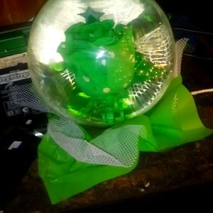 Green rose globe